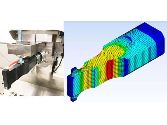 Vibration analysis for behavioral verification of an ultrasonic welding tool